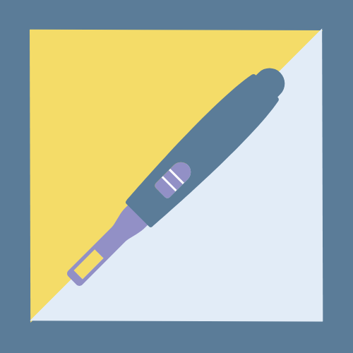Pregnancy Testing Icon Home